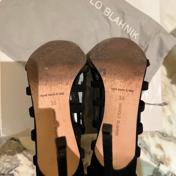 Manolo Blahnik Cut out booties - Picture 4 of 7